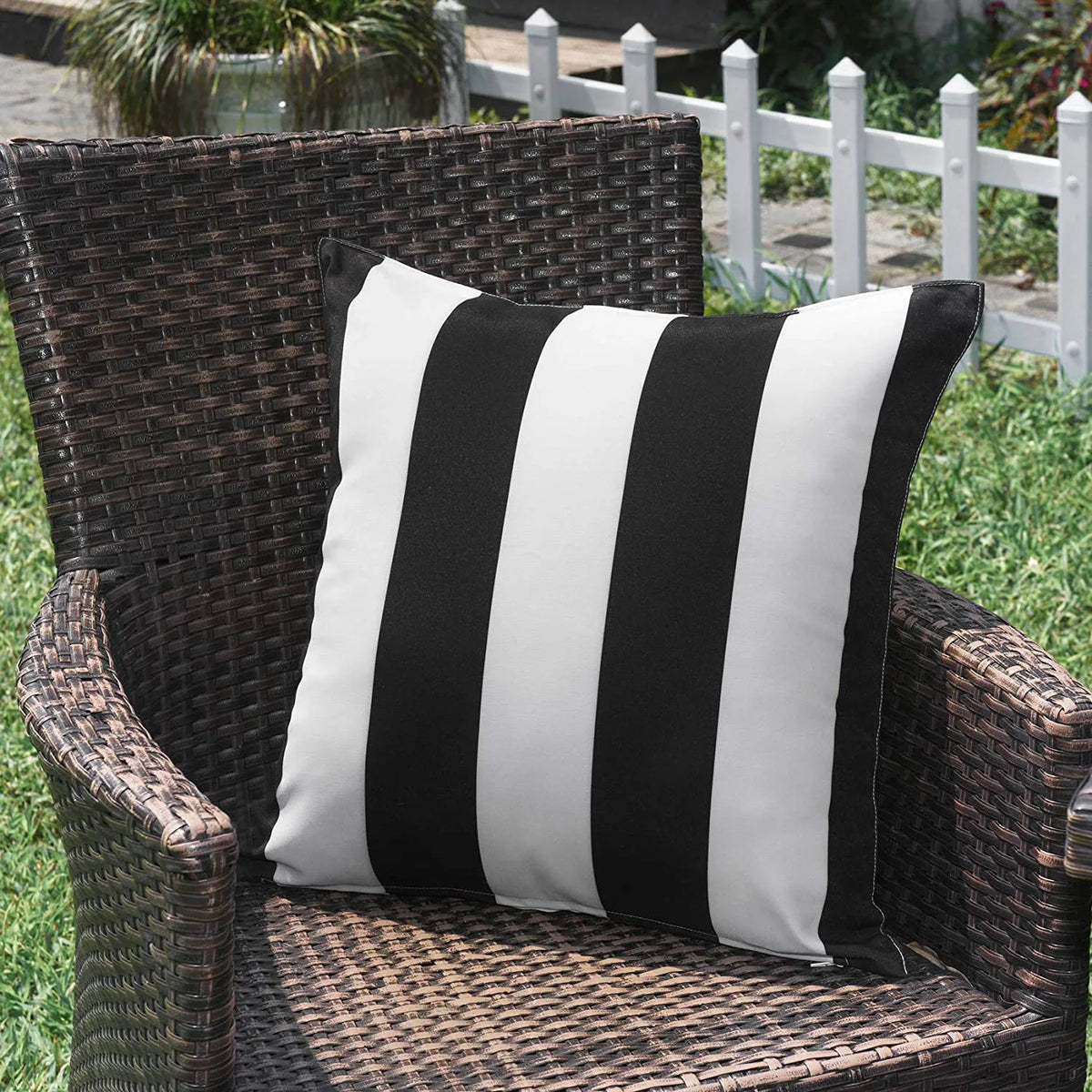 Striped Throw Pillow Cover - Image 9