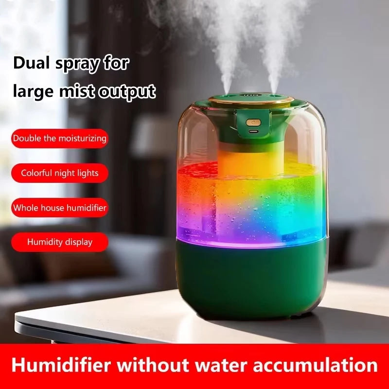 USB Desktop Humidifier with Night Light - Image 1