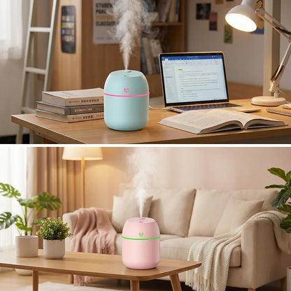 USB Mist Humidifier with Night Light - Image 2
