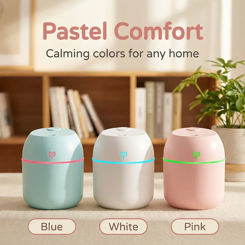 USB Mist Humidifier with Night Light - Image 4